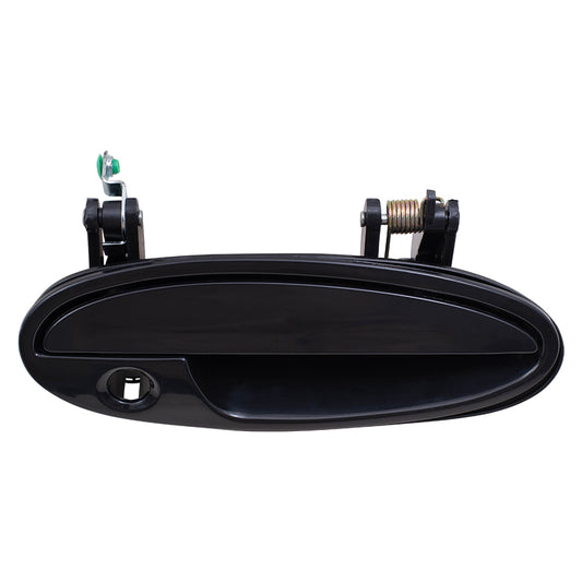 Brock Replacement Passengers Front Outside Outer Door Handle with Keyhole compatible with 10435890