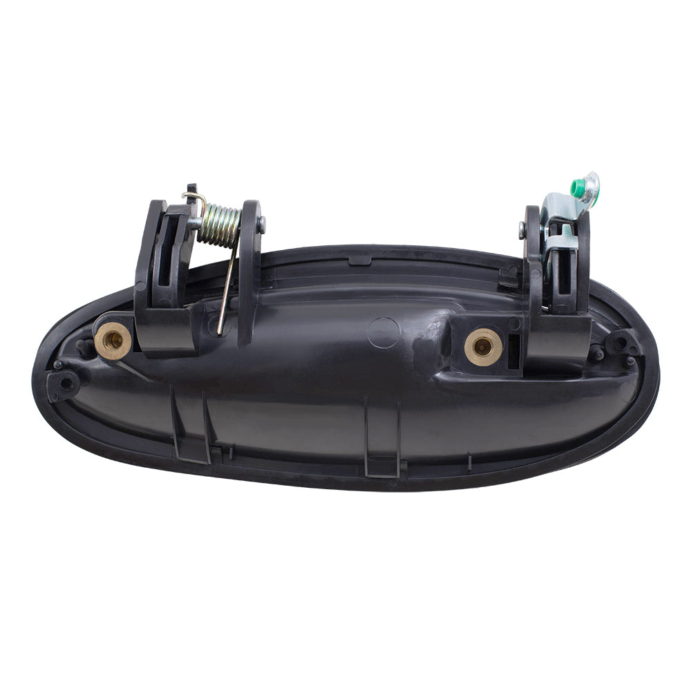 Brock Replacement Pair Set Rear Outside Outer Exterior Door Handles compatible with 10439378 10331594