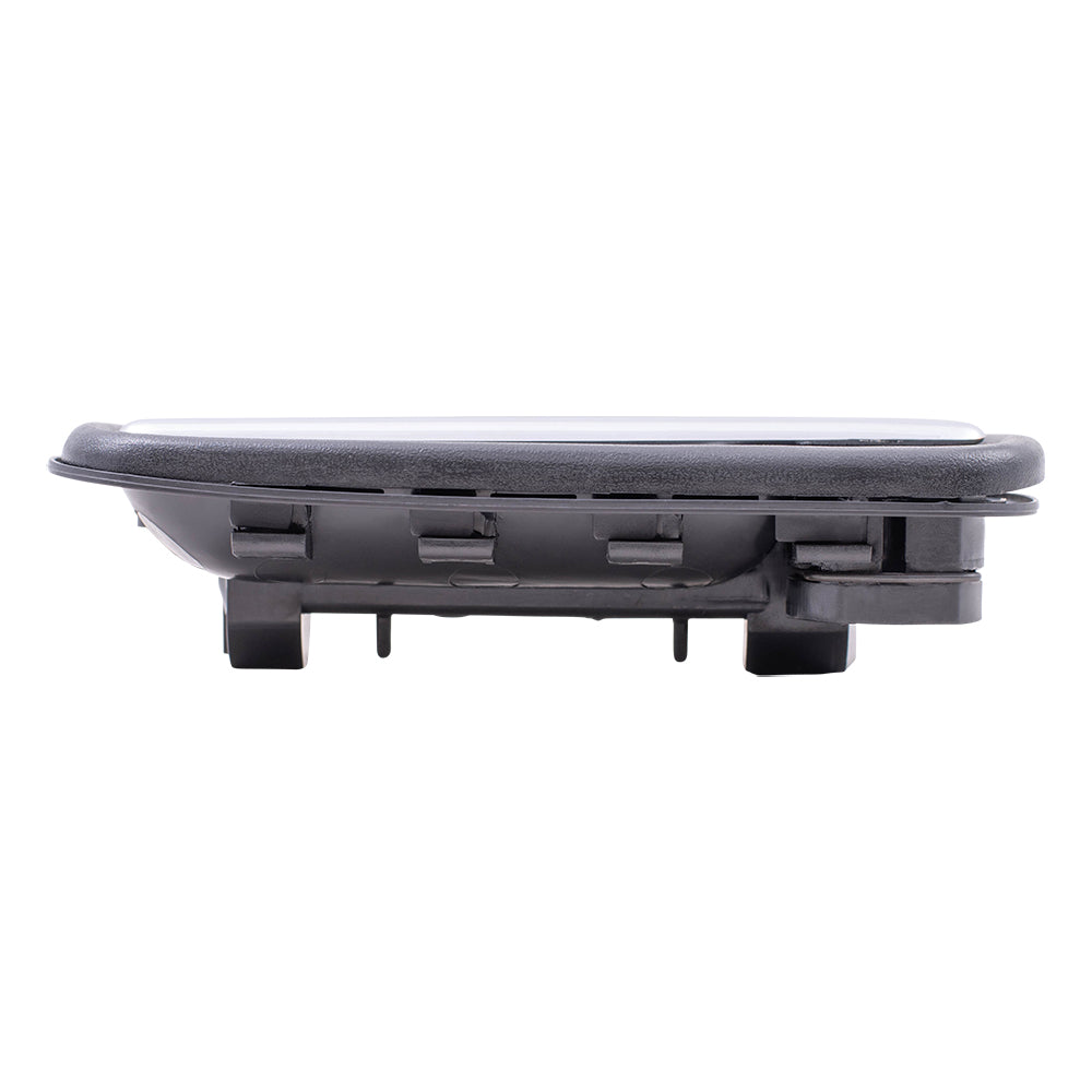 Brock Replacement Drivers Outside Outer Black & Chrome Door Handle compatible with Pickup Truck SUV 6922089111