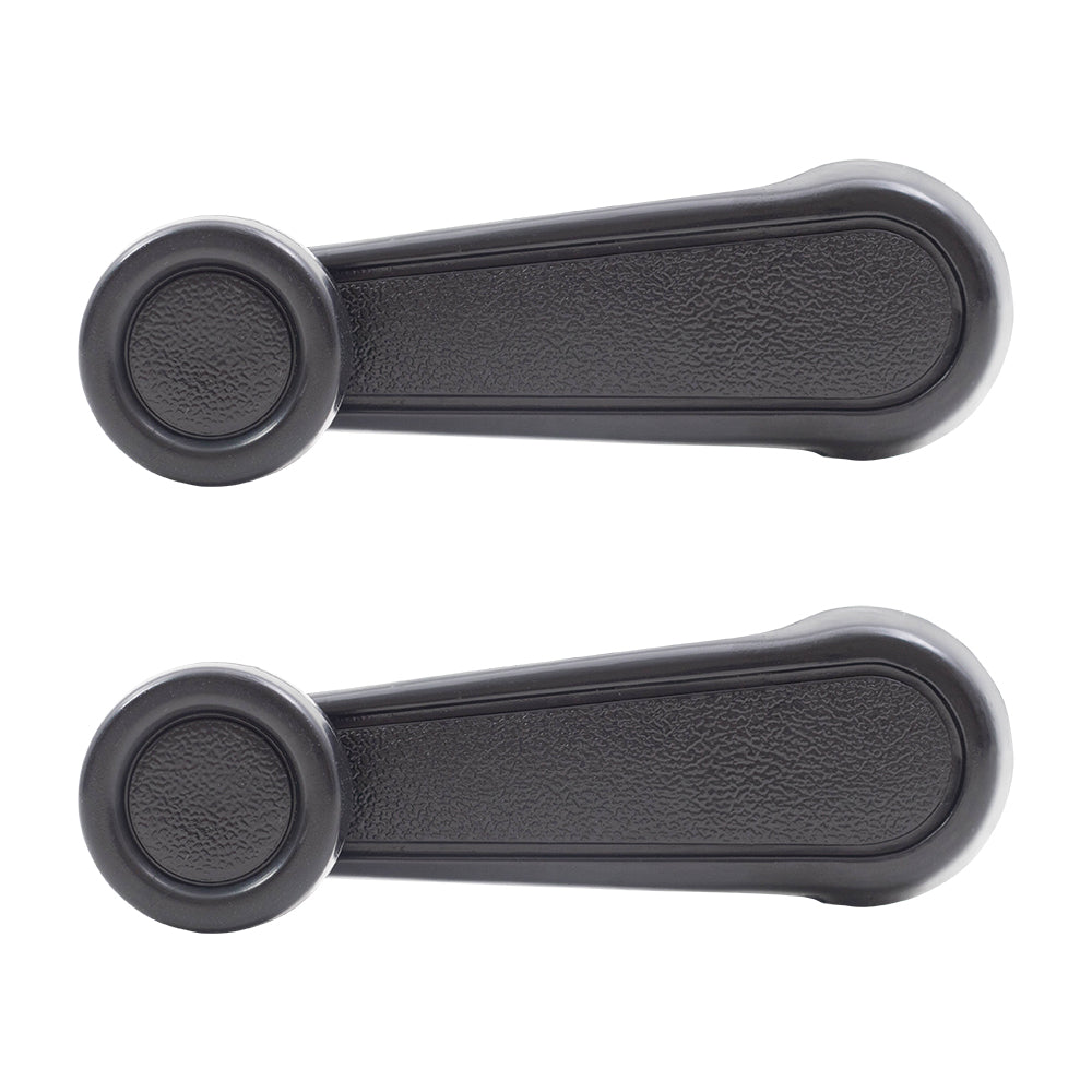 Brock Replacement Pair of Plastic Window Crank Handles Compatible with 1984-2002 4Runner 69260-10040