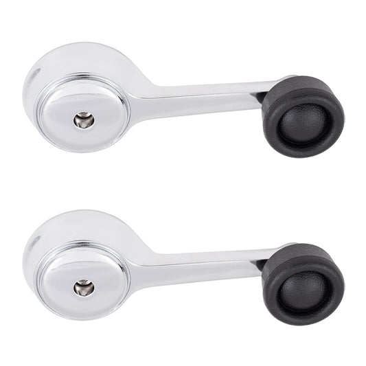 Brock Replacement Pair Set Window Crank Handles Compatible with Wrangler Grand Wagoneer J Series Cherokee Wagoneer 4415820 J3678907