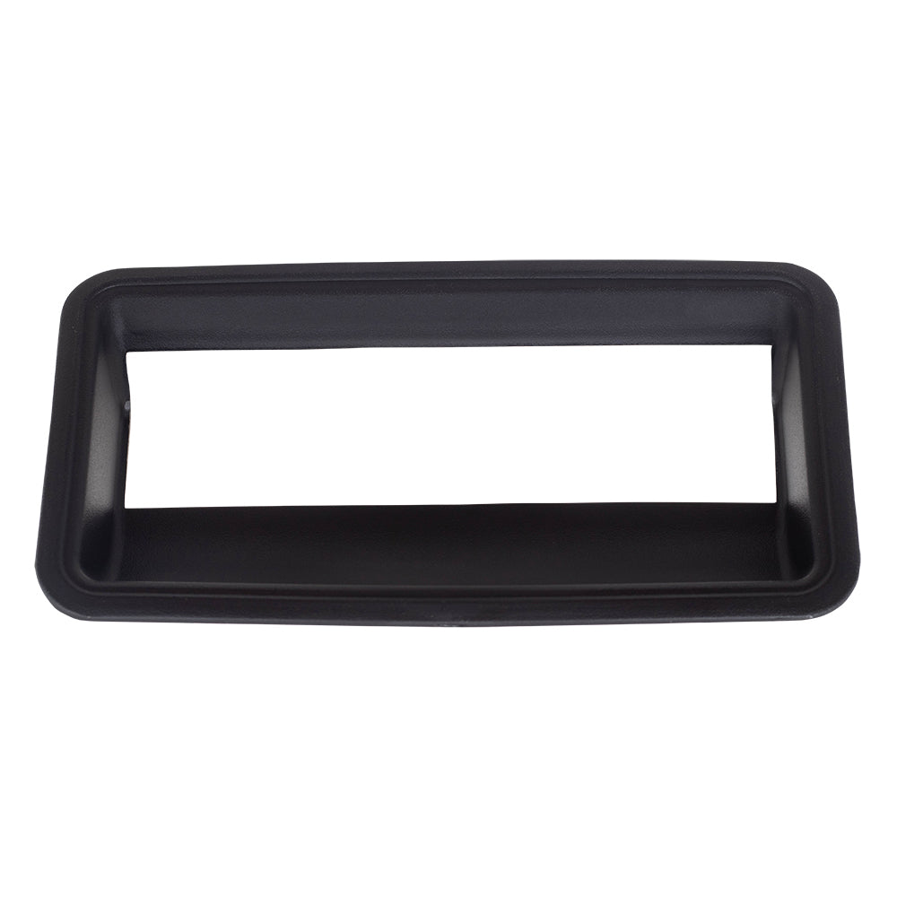 Brock Replacement Tailgate Handle Trim Bezel compatible with 1988-2002 C/K Old Body Style Pickup Truck 15991786