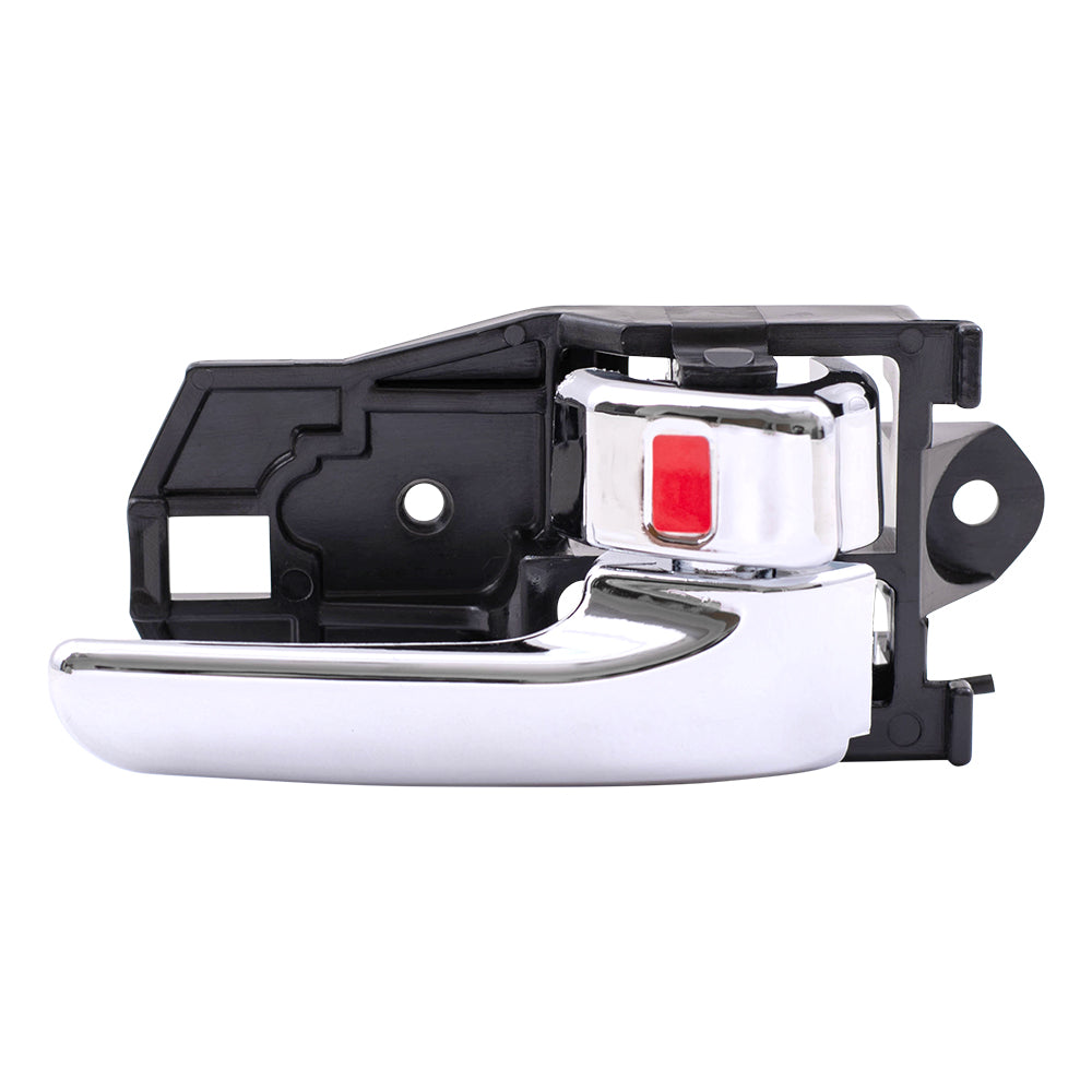 Brock Replacement Passengers Inside Inner Chrome Specialty Door Handle Compatible with Camry Sienna Van 69205AA010B0