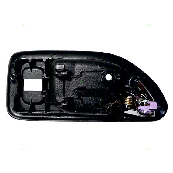 Brock Replacement Drivers Front Inside Inner Gray Door Handle Compatible with 1994-1997 Accord 72165SV4A02ZC