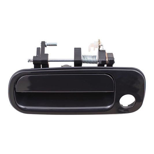 Brock Replacement Drivers Front Outside Outer Black Door Handle compatible with Camry 6922033011C1