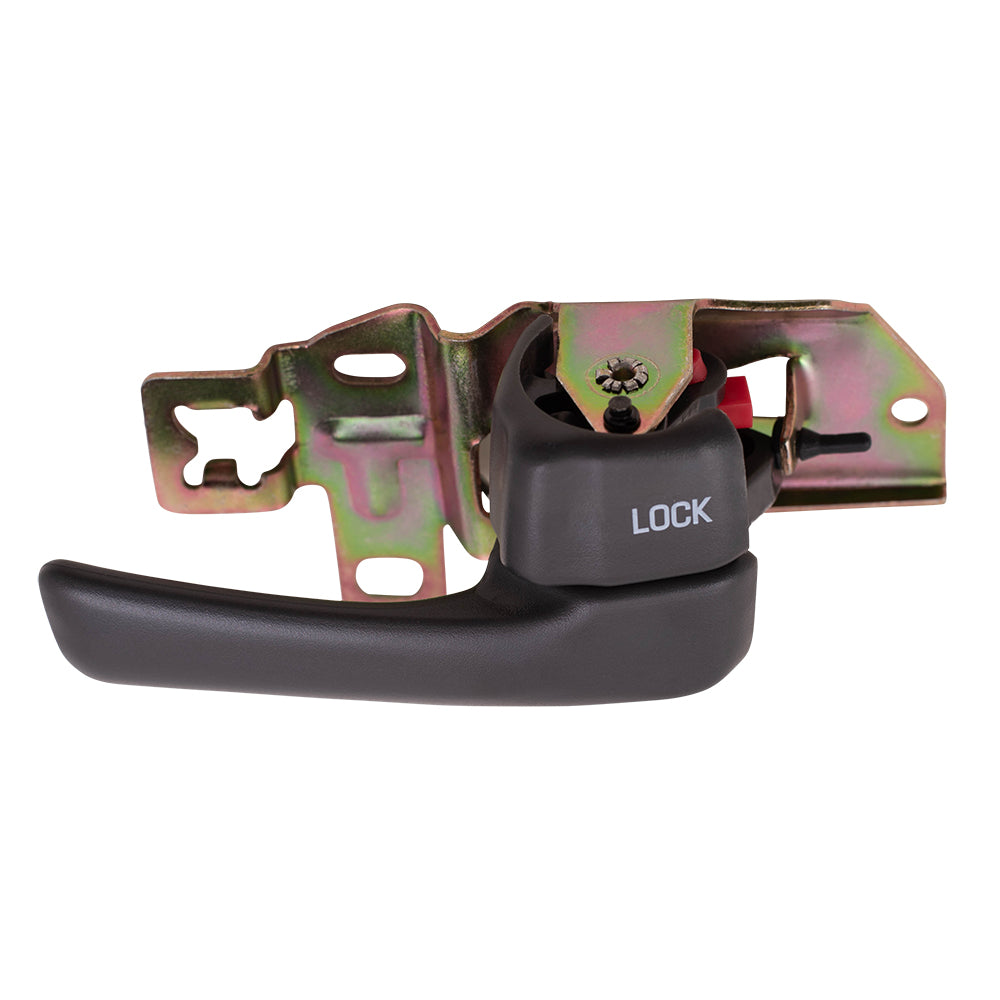 Brock Replacement Passengers Inside Inner Grey Door Handle Compatible with 92-96 Camry 6920532070W3