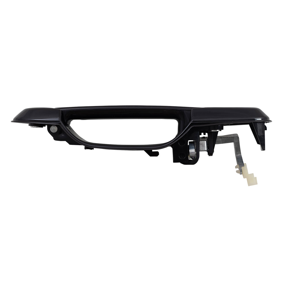 Brock Replacement Drivers Front Outside Outer Door Handle compatible with 1998-2003 Sienna Van 6922008010C0