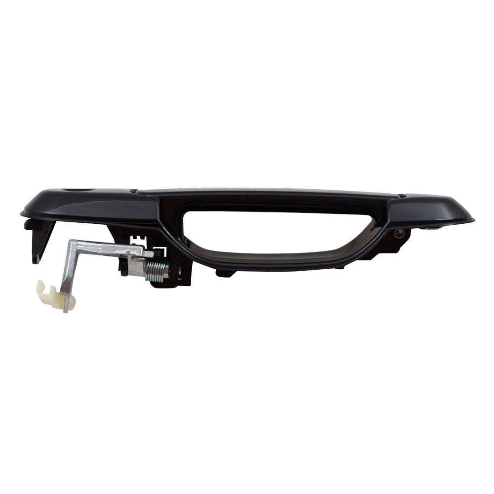 Brock Replacement Drivers Front Outside Outer Door Handle compatible with 1998-2003 Sienna Van 6922008010C0
