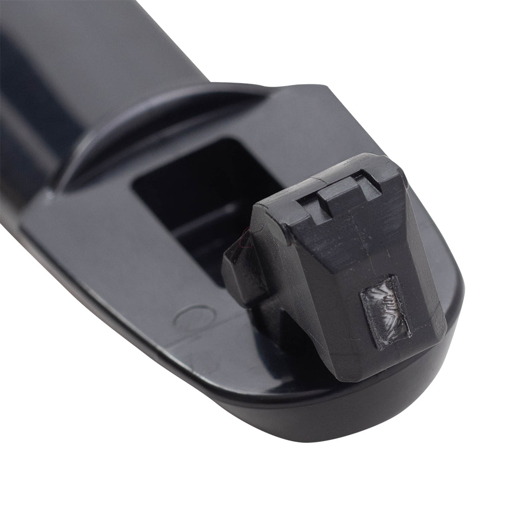 Brock Replacement Rear Outside Exterior Door Handles w/ Covers compatible with 2003-2013 Corolla 88974785