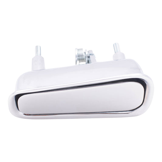 Brock Replacement Drivers Outside Outer Chrome Door Handle compatible with 14011819
