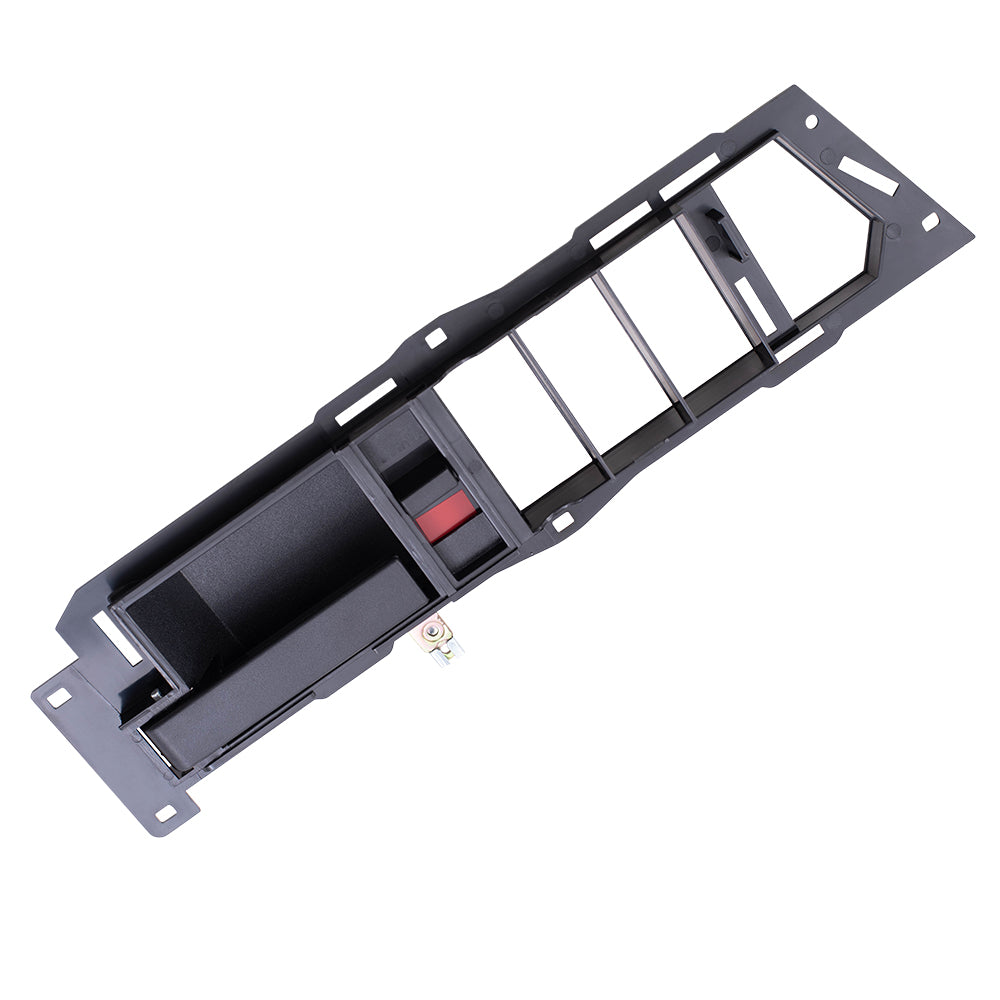 Brock ADS2831LRC7 Inside Door Handle With Black Base/Black Lever With Power Window & Power Lock Switches 7 Piece Set Compatible With 1990-1994 GM C/K Pickup