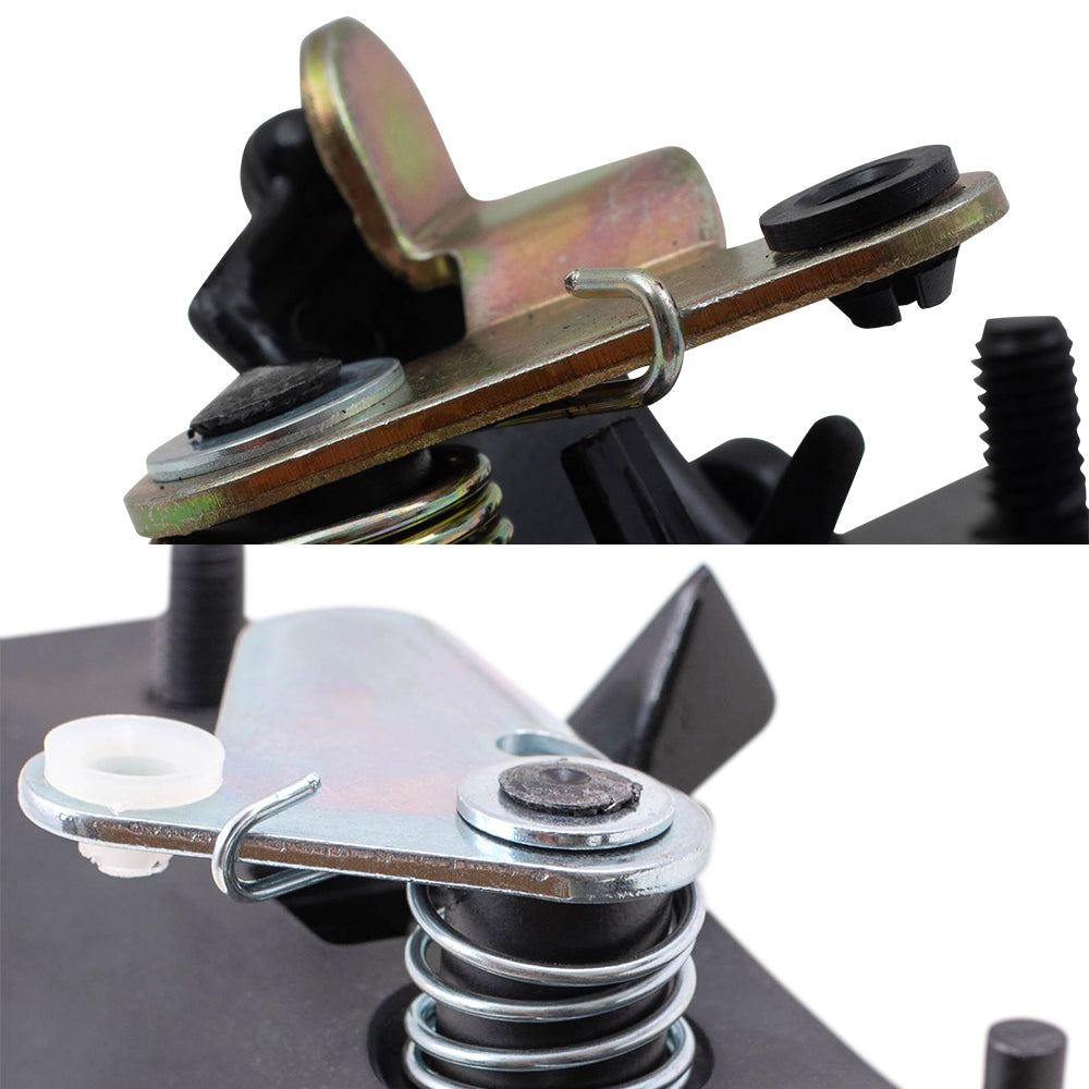 Brock Replacement Front Driver and Passenger Side Outside Door Handle Set and Rear Door Handle Compatible with 1993-2005 Astro without Liftgate