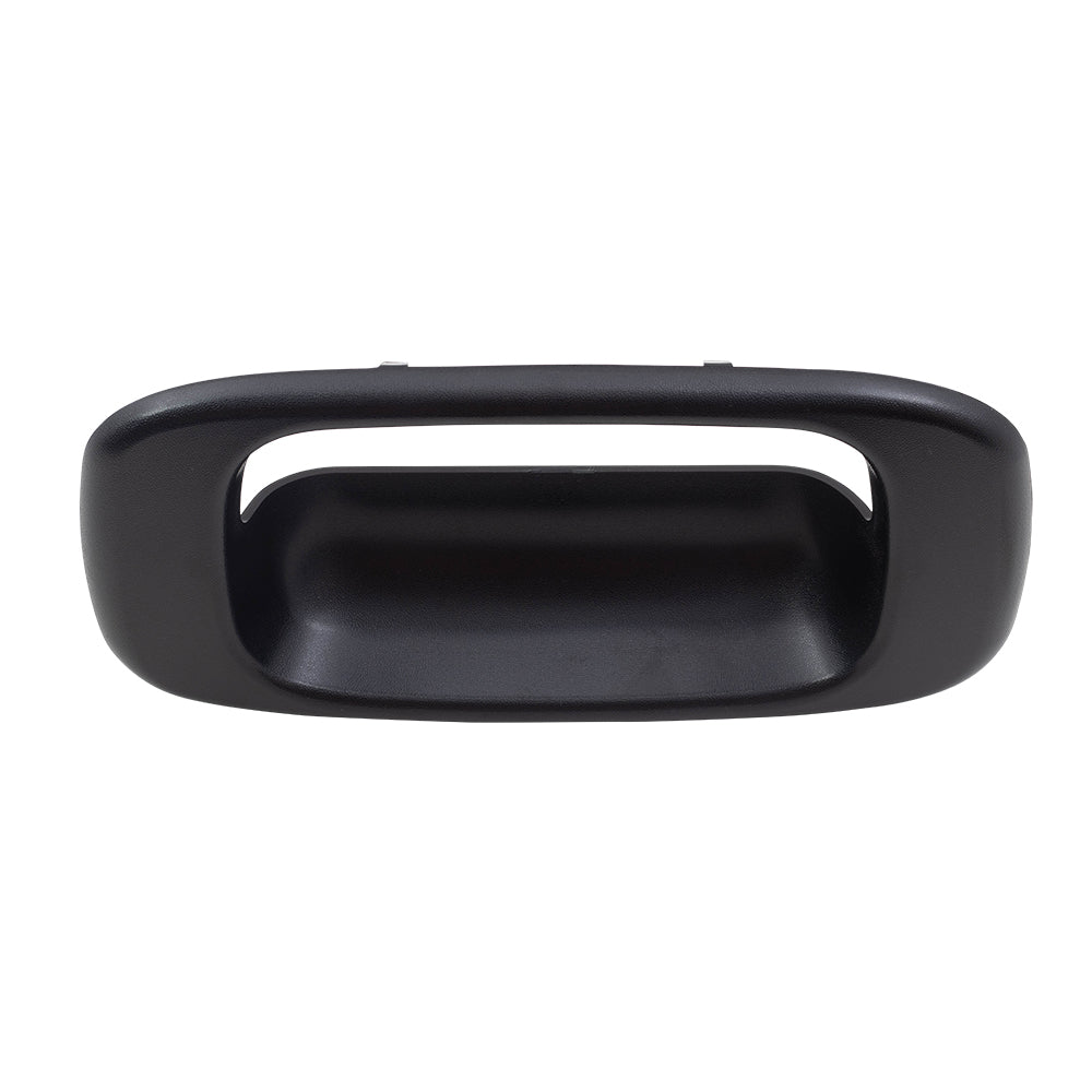 Brock Replacement Tailgate Liftgate Textured Handle Trim Bezel compatible with Pickup Truck 15228539