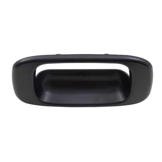 Brock Replacement Tailgate Liftgate Textured Handle Trim Bezel compatible with Pickup Truck 15228539