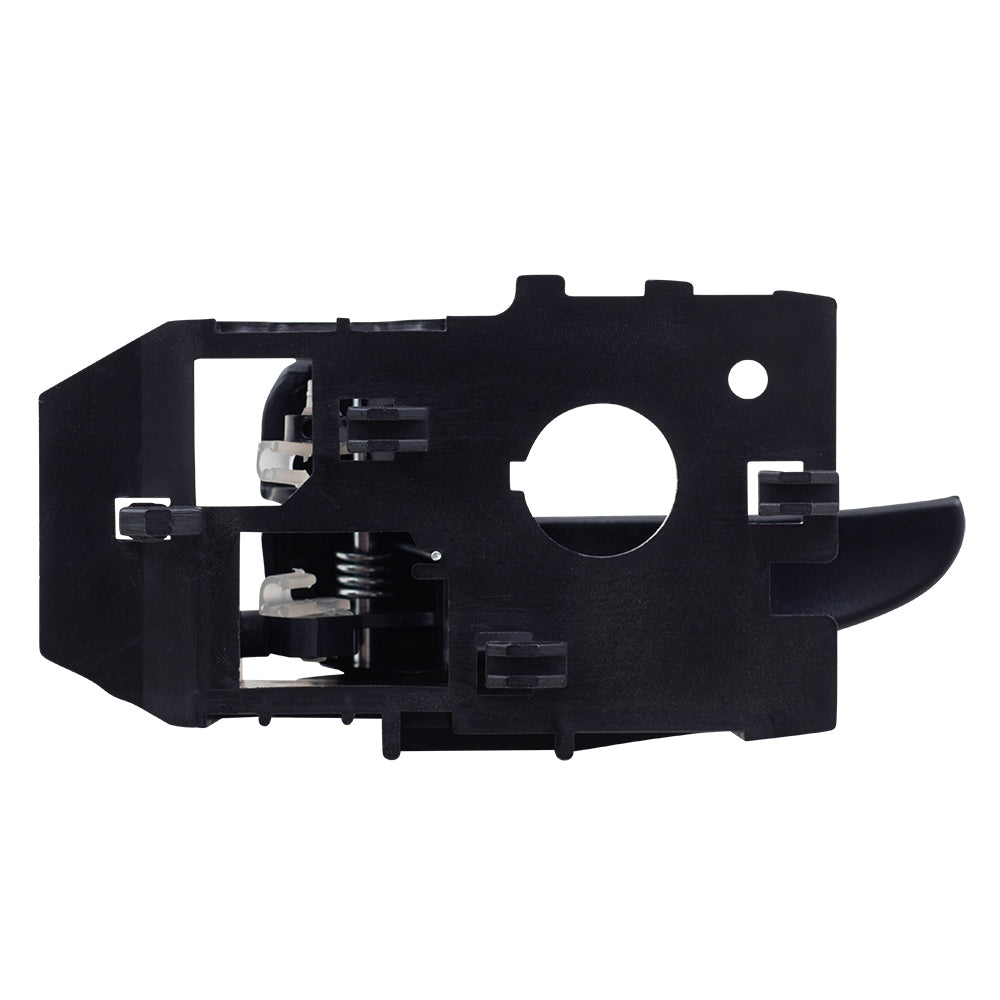Brock Replacement Passengers Inside Interior Front Rear Black Door Handle Compatible with 01-06 Elantra 826202D000AX