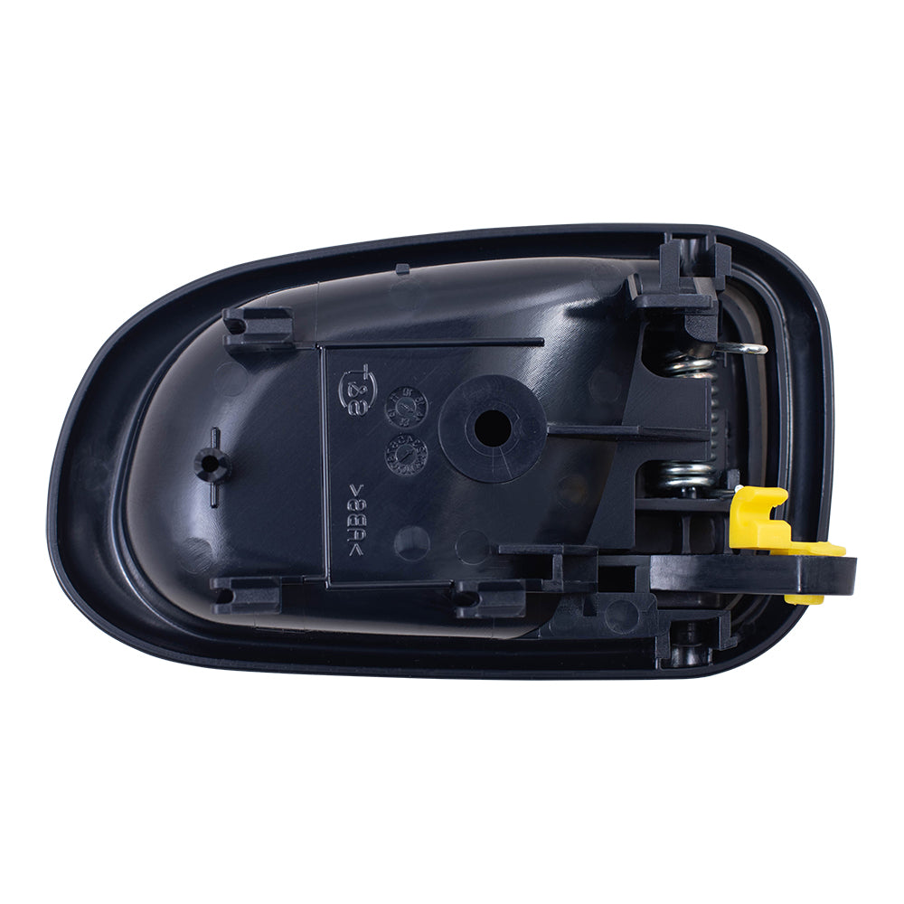 Brock Replacement Drivers Inside Inner Blue Door Handle Compatible with 93-97 Corolla Prizm 692061213004