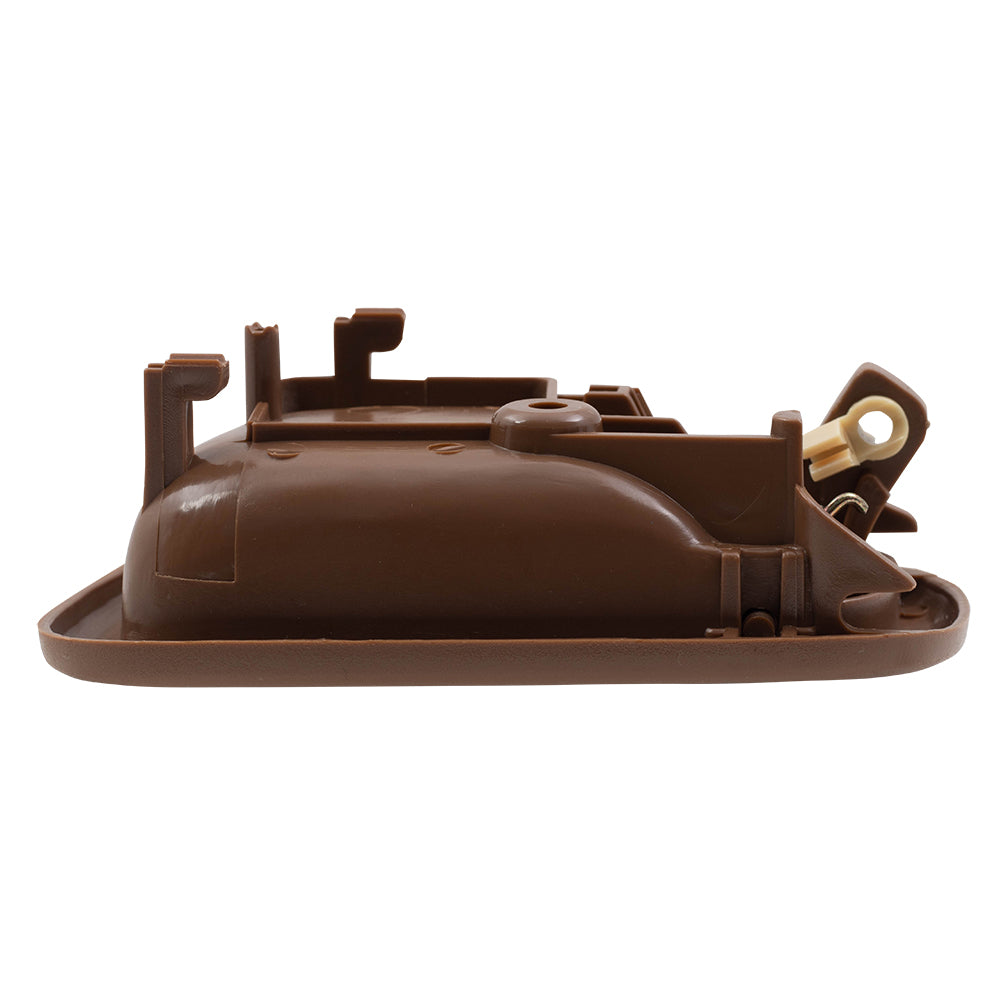 Brock Replacement Passengers Inside Inner Dark Brown Door Handle Compatible with 98-02 Corolla Prizm 69205-02050