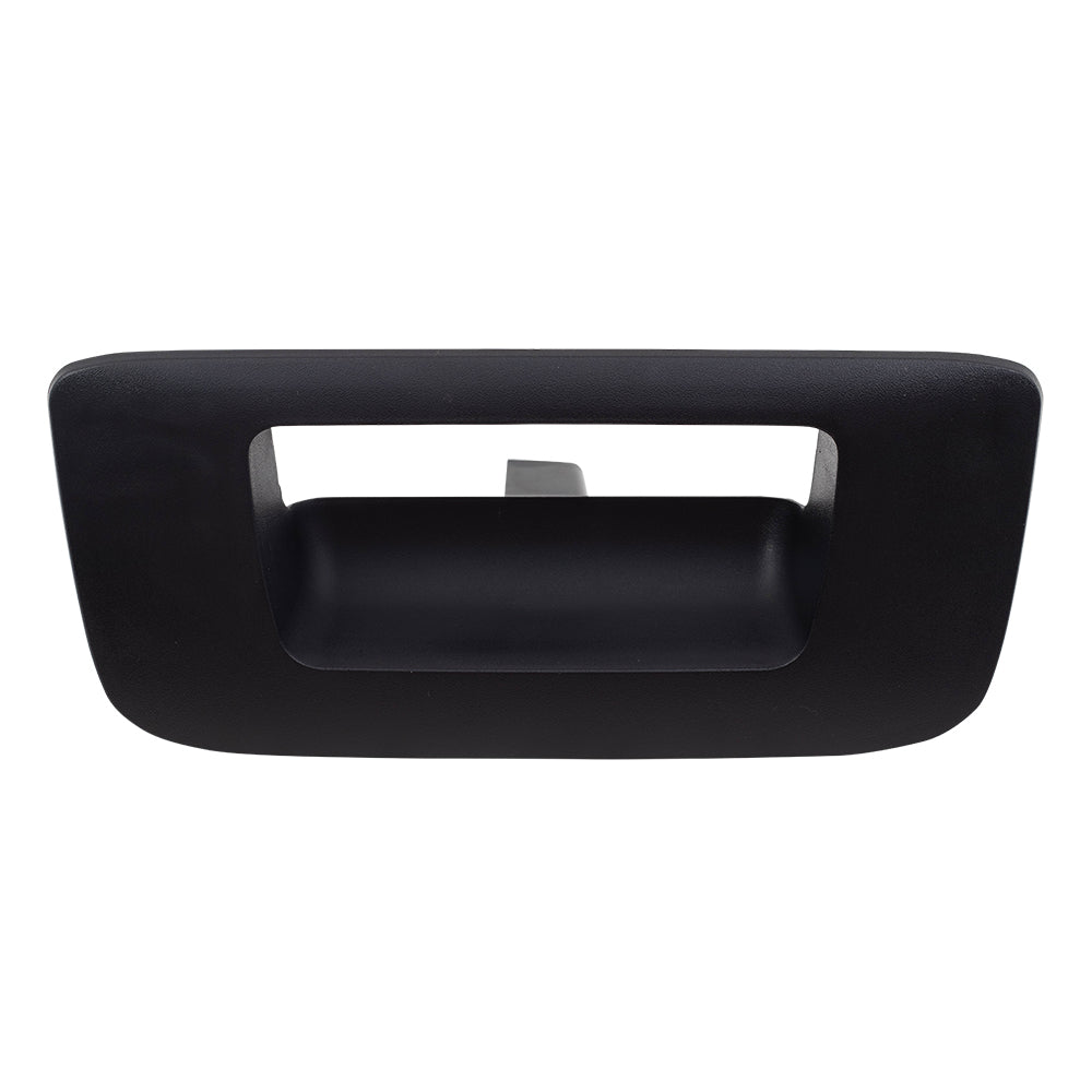 Brock Replacement Tailgate Handle Trim Bezel compatible with 07-14 Silverado Sierra Pickup Truck 22755303