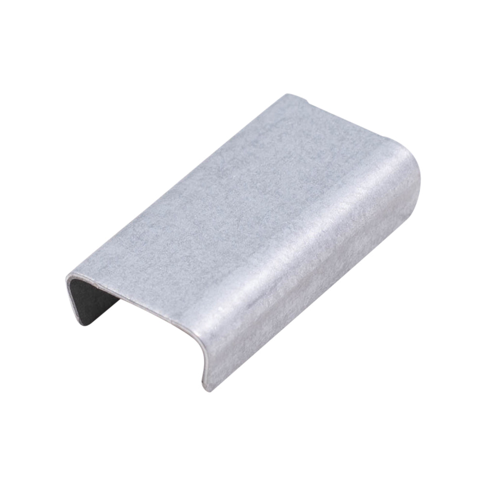 Brock Metal Poly Strapping Seal - 1/2 Inch Opening - 2000 PC