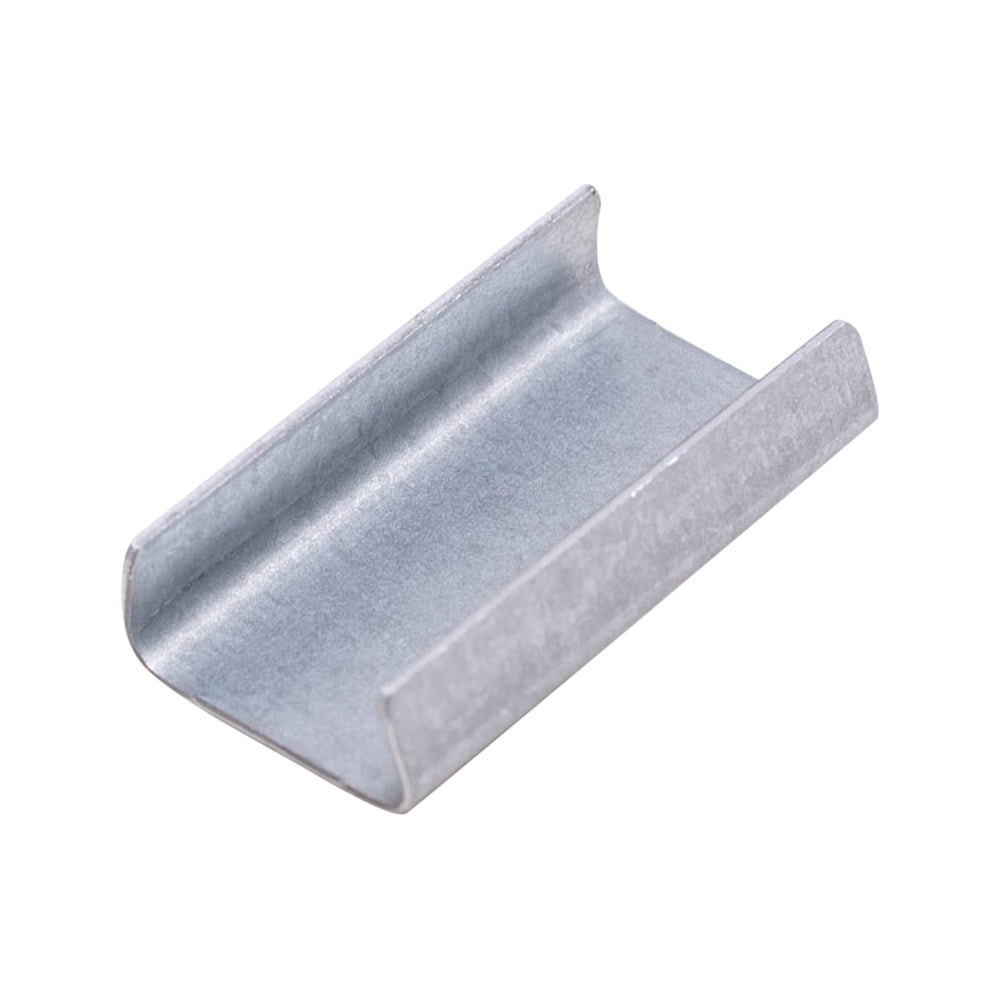 Brock Metal Poly Strapping Seal - 1/2 Inch Opening - 2000 PC