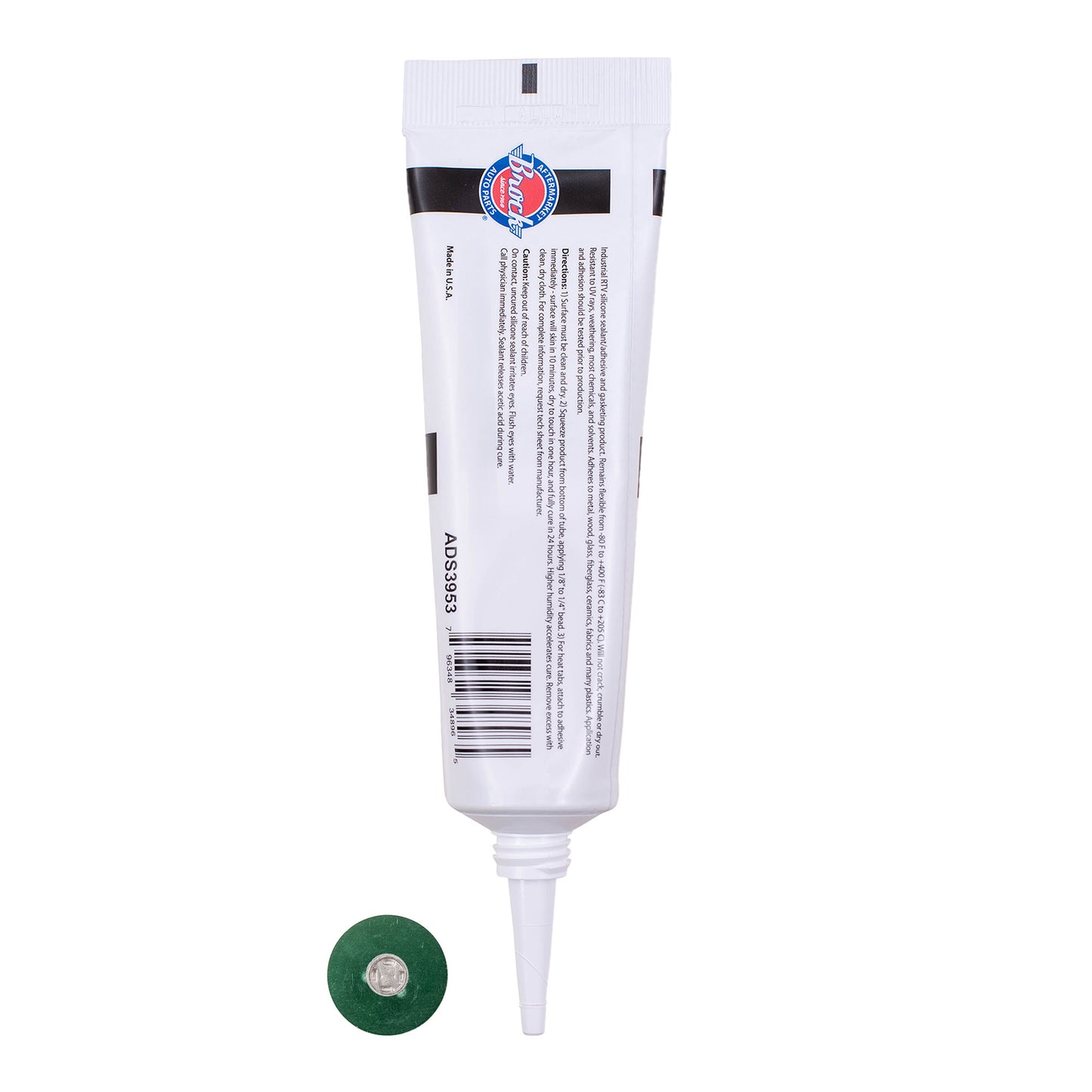 Brock Diesel Engine Heat Tabs with High Heat Adhesive - Guaranteed Accurate - Center Melts At 240-250F/115-121C - 100 Heat Tabs Per Tube