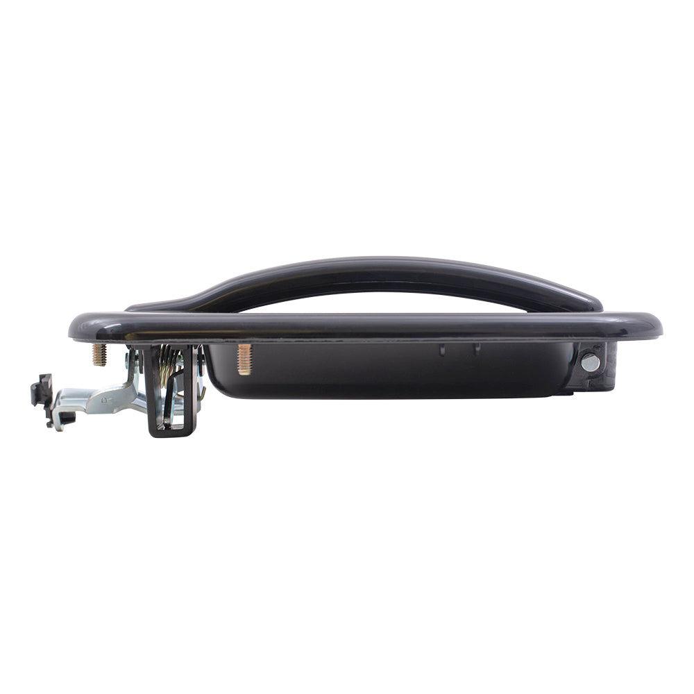 Brock Replacement Driver and Passenger Rear Outside Outer Door Handles compatible with Pickup SUV 19245503 19245504