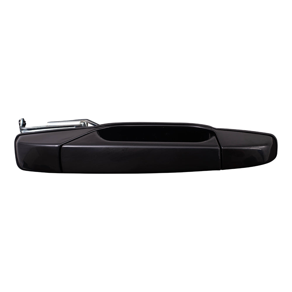 Brock Replacement Passengers Rear Outside Outer Door Handle compatible with Pickup Truck SUV 25890276