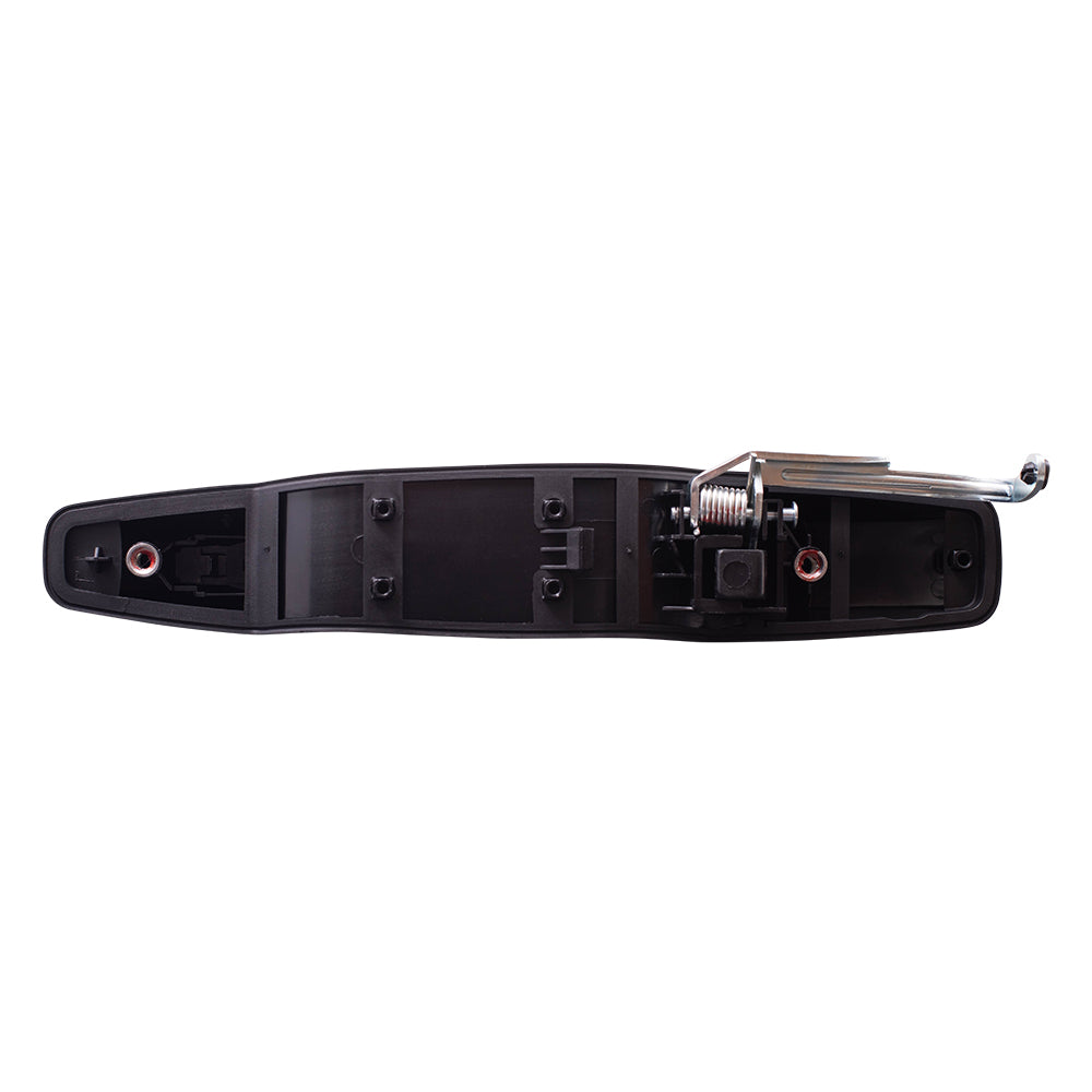 Brock Replacement Passengers Rear Outside Outer Door Handle compatible with Pickup Truck SUV 25890276