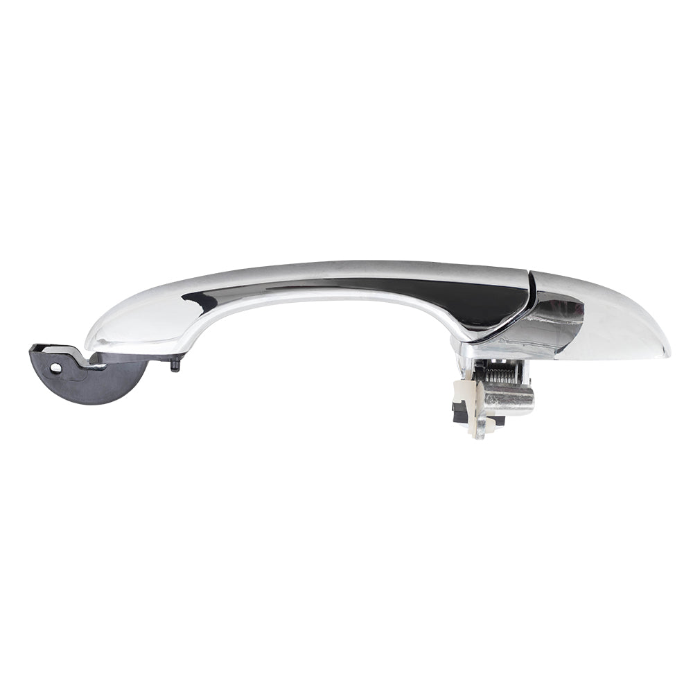 Brock Replacement Passengers Outside Outer Chrome Door Handle compatible with 2005-2010 300