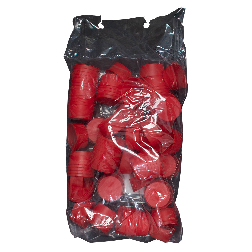 100 Piece Bag Transmission Caplugs 33A type Tail Shaft End Fluid Port Cap Yolk Output Plugs for Auto Repair Shop DIY