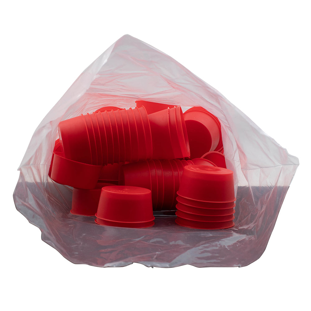 100 Piece Bag Transmission Caplugs 33A type Tail Shaft End Fluid Port Cap Yolk Output Plugs for Auto Repair Shop DIY