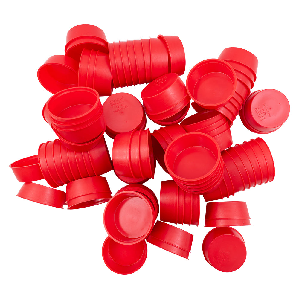 100 Piece Set Bag Transmission Caplugs 43A type Tail Shaft End Port Fluid Cap Yolk Output Plugs for Auto Repair Shop DIY