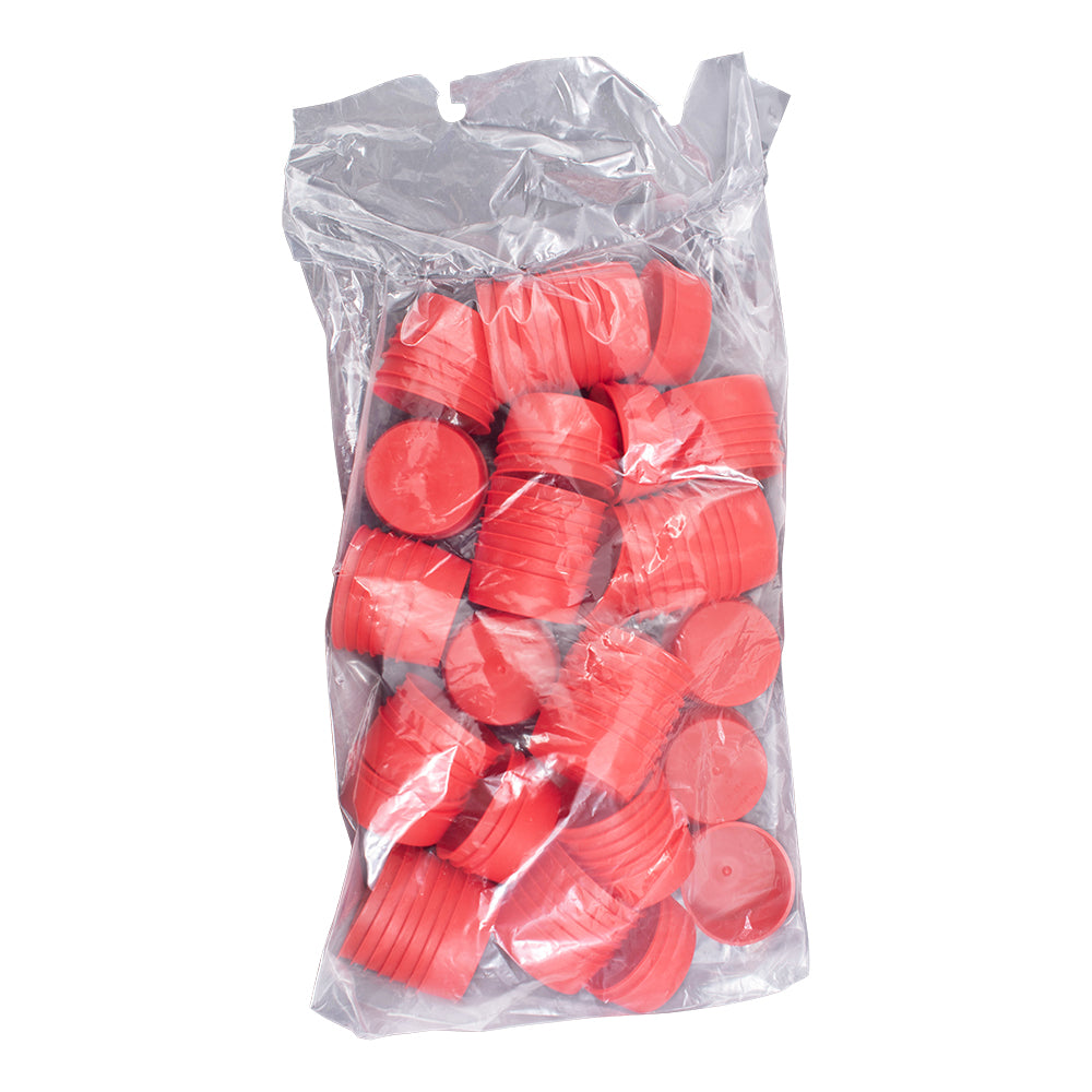 100 Piece Set Bag Transmission Caplugs 45A type Tail Shaft End Port Fluid Cap Output Yolk Plugs for Auto Repair Shop DIY