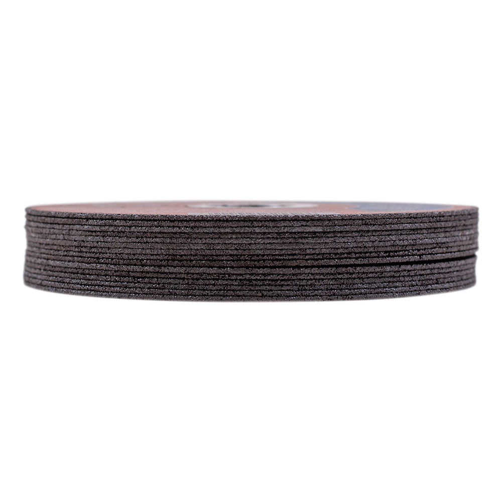 4 1/2 Inch Metal Cut Off Disc .040 Inch Thick 7/8 Inch Arbor / 22.2mm - Type 1 Hub - Thin Kerf Design - Premium Aluminum Oxide Blend for Use on Metal Materials and 13,280 Max RPM 15 Pack