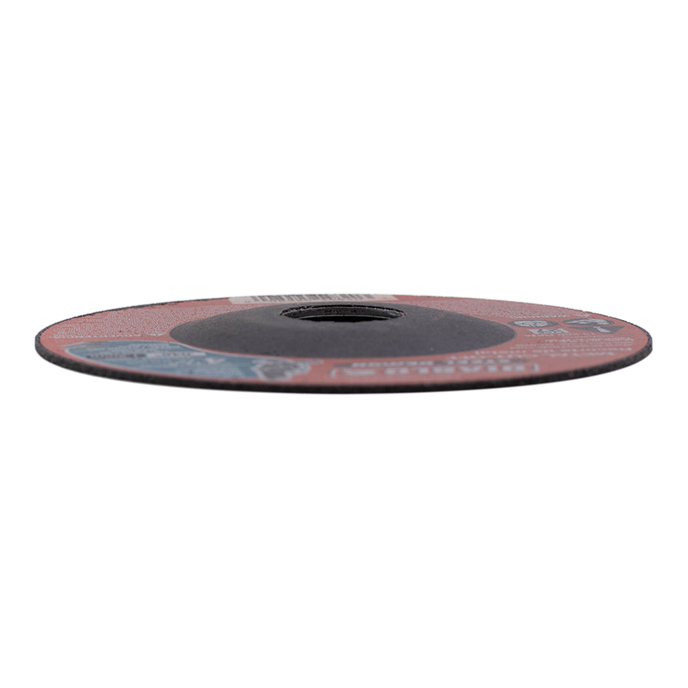 4 1/2 Inch Metal Cut Off Disc .045 Thick 7/8 Inch / 22.2mm Arbor - Type 27 Hub - Premium Ceramic Blend for Use on Metal Materials and 13,280 Max RPM 1 Pack