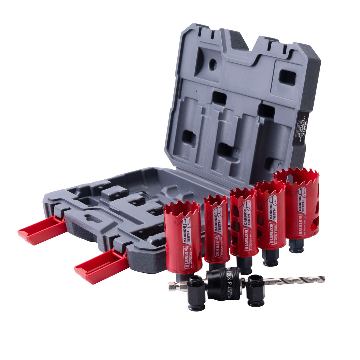 Diablo DHS09SGPCT General Purpose Carbide Teeth Hole Saw 9 Piece Set