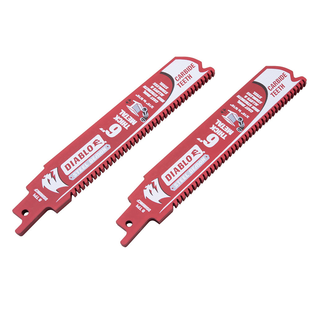 Diablo Steel Demon Carbide 6 Inch Saw Blade 10Pk