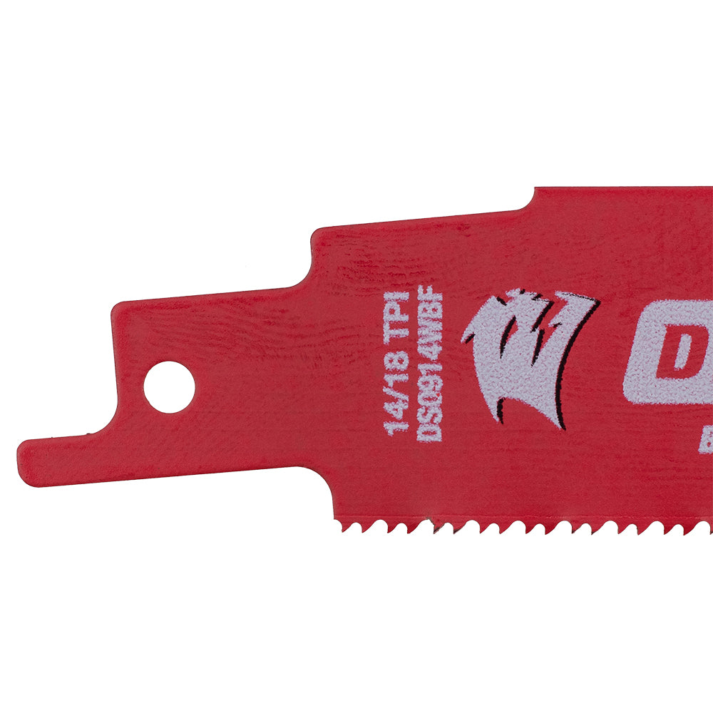Diablo Steel Demon Bi-Metal Auto Dismantling Reciprocating Saw Blades 9 inch 14/18 TPI for 1/16-5/16 Medium Metals - 25 Pack