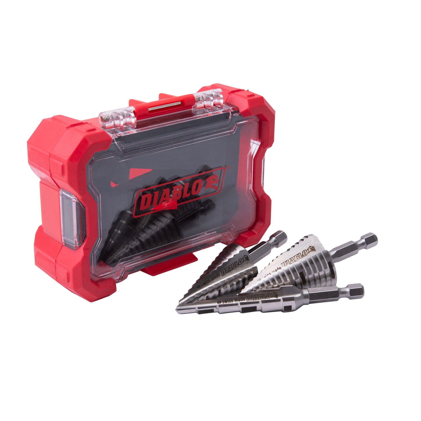 Diablo DSDS003 Impact Step Drill Bits For Metal Less Than 1/8 Inch 3 Piece Set