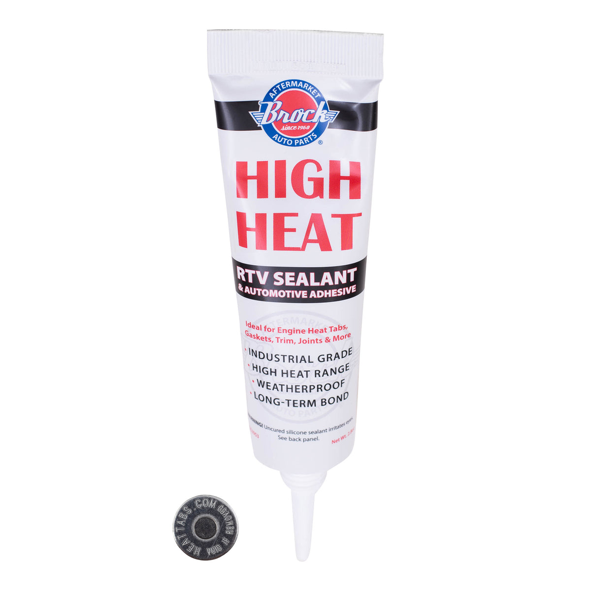 Brock Set 100 Pc Roll Gasoline Petrol Engine Motor Heat Tabs & Auto Sealant Adhesive Solid Overheated Cylinder Head Visual Accurate Proof
