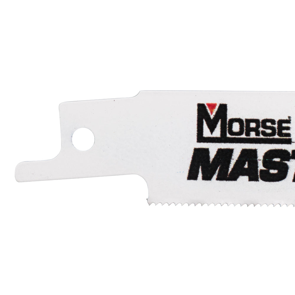 25 Pk Set MK Morse Master Cobalt Bi-Metal Reciprocating Saw Blades Wood Metal Steel 24 TPI 6" x 3/4" x .035" for Industrial Shop DIY Hobby