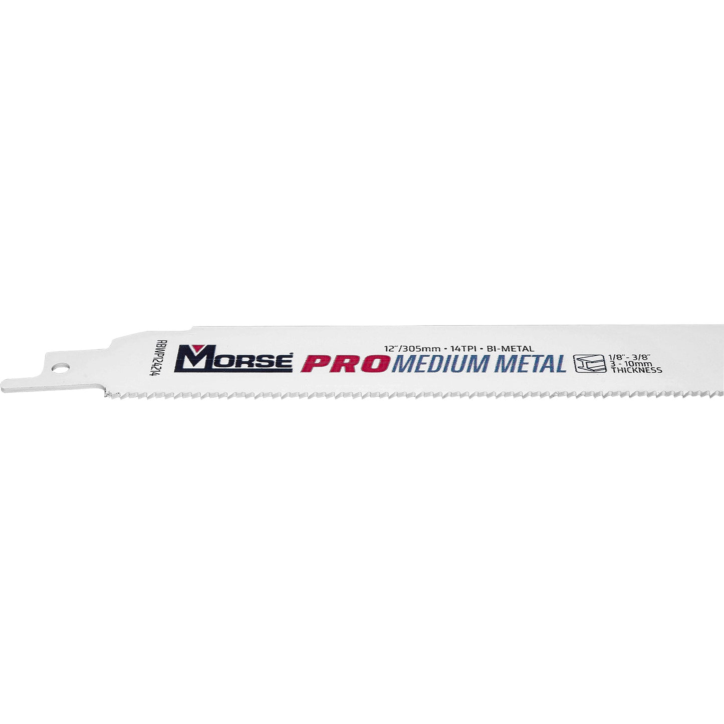 MK Morse Master Advanced Edge Power Cobalt Reciprocating Saw Blade 12" x 1" x .42" 14 TPI 25 Pack