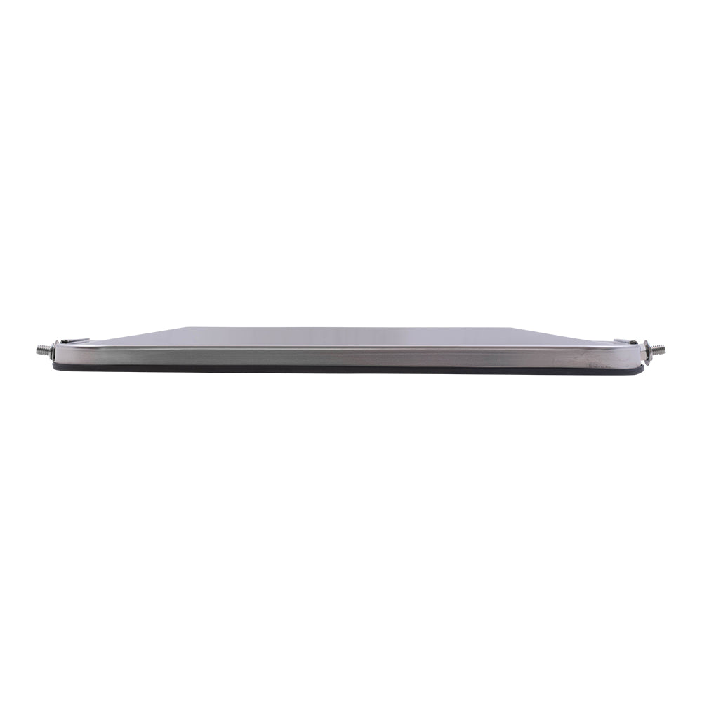 Brock Replacement Universal West Coast Truck Stainless Steel Side Mirror Head 6.5"x16" with Sturdy Back