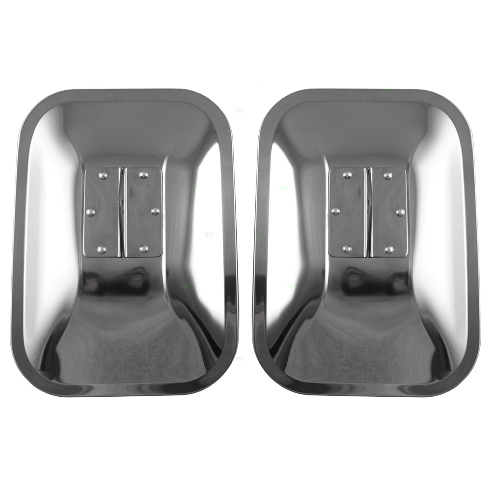 Universal Towing Mirror for 1978-1986 C10 Tow Mirror Stainless Steel Short Mirror Bracket 7 1978-1986 C10 Suburban 1979-1986 C1500 1979-1986 C1500 Suburban 1978-1986 C20 1978-1986 C20 Suburban