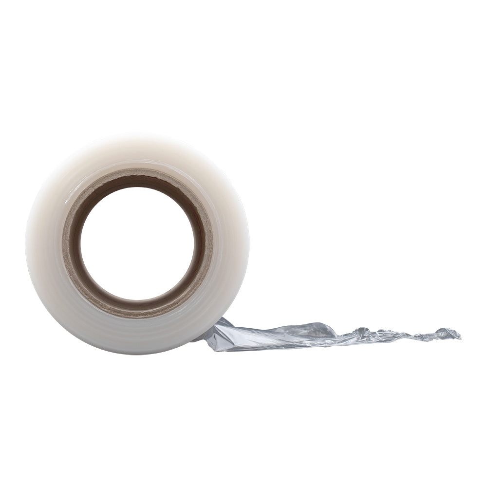 Stretch Wrap Film - 5 Inch x 1000 Feet 80 Gauge Industrial Strength Clear Includes 1 Handle and 12 Rolls/Case