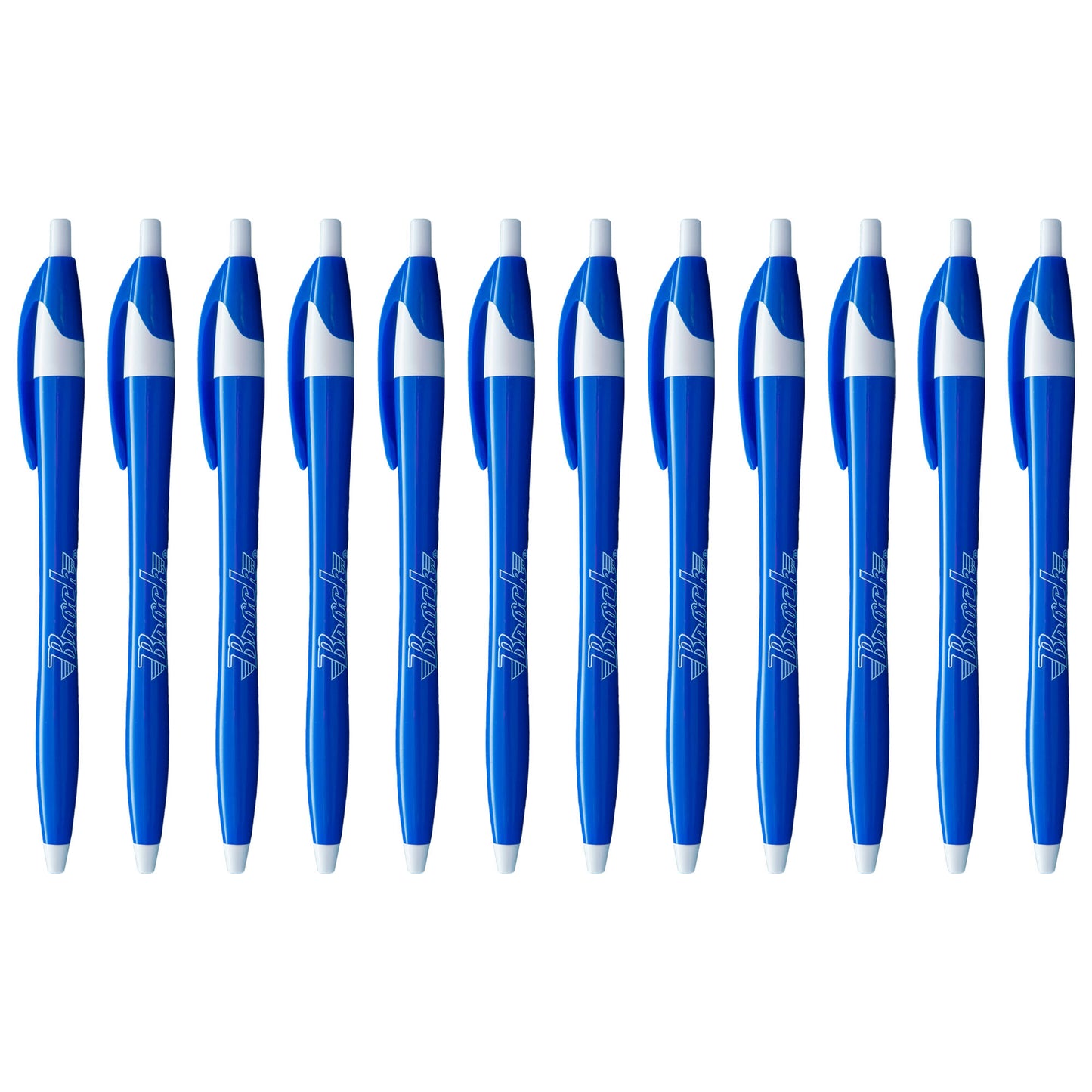 1 Dozen Stick Pens Black Ink Smudge Proof Clean Clear Lines Writing Office Auto Shop Salvage Yard Home
