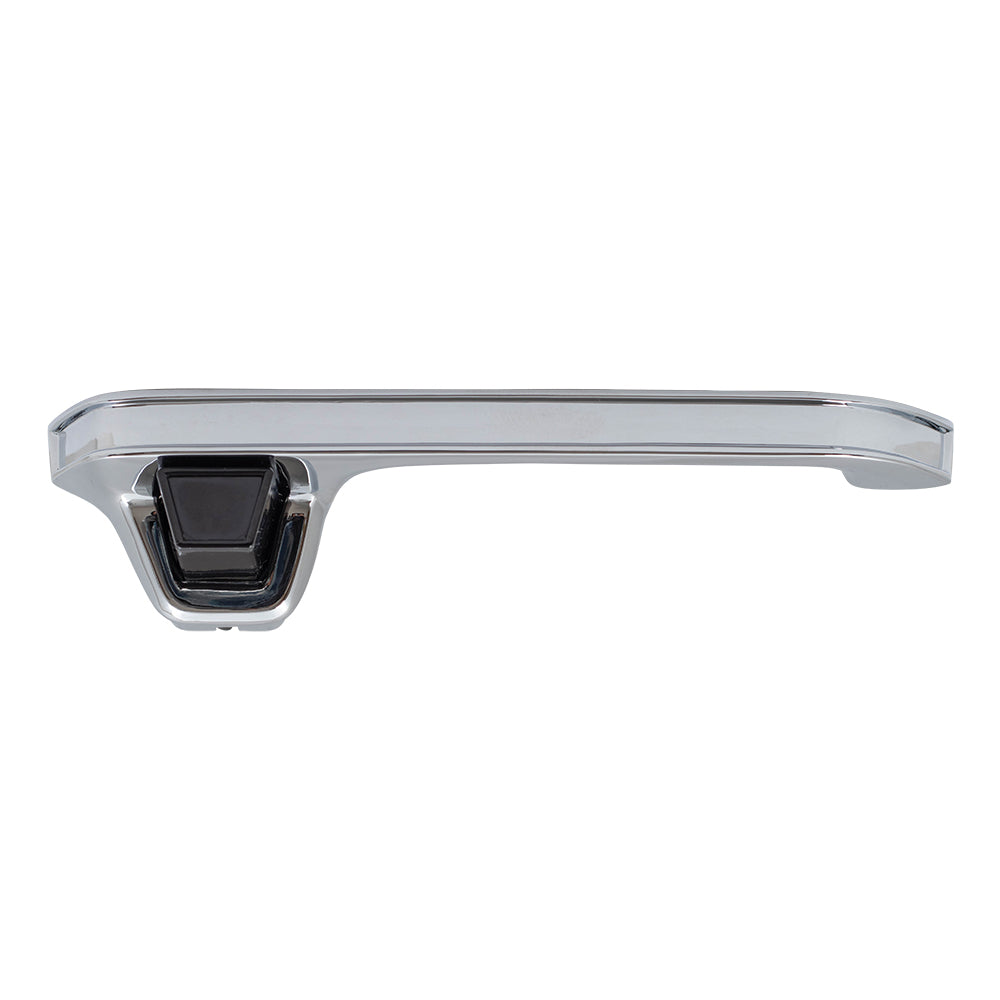 Brock Aftermarket Replacement Front or Rear Driver Left Passenger Right Outside Door Handle Chrome With Gasket Set Compatible With 1973-1991 GM Truck