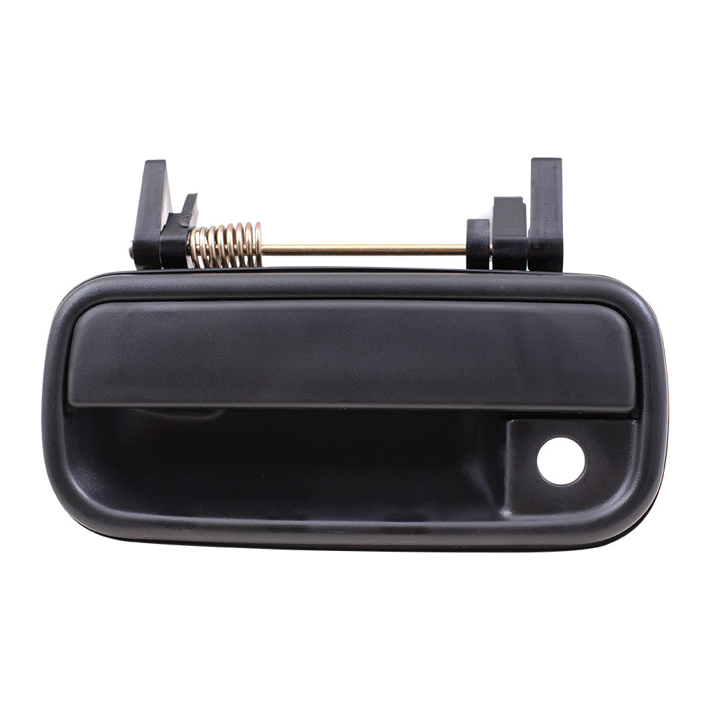 Brock Replacement Pair Set Front Outside Outer Textured Door Handles compatible with Pickup Truck 4Runner 6922089110 6921089110