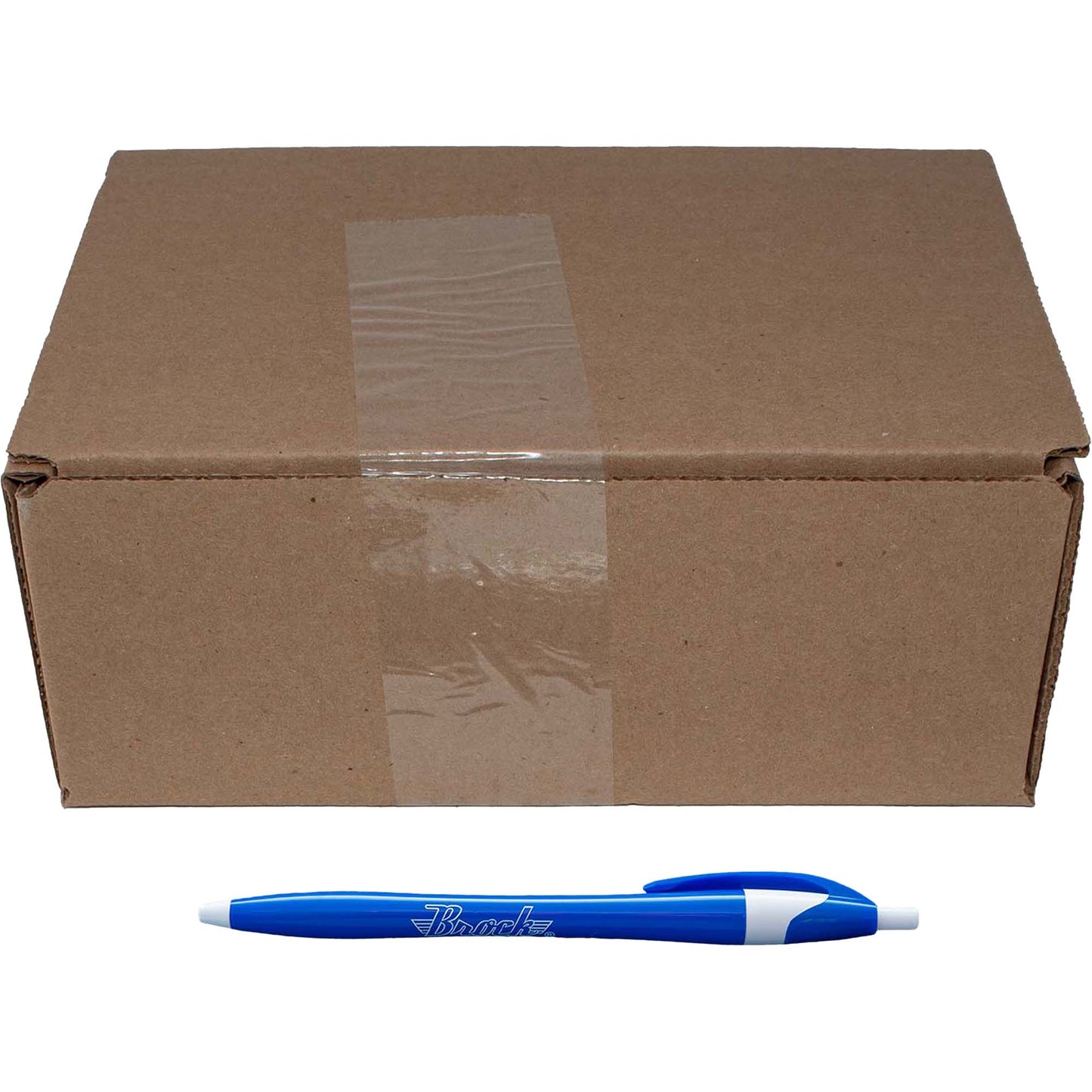 Brock ‘RETURN’ Parts Tag With Wire Attached - 5 3/4 Inch x 2 7/8 Inch Powder Blue Heavy Card Stock With Reinforced Eyelet - Includes Pen- 250 Tags Per Box ADS2732WA