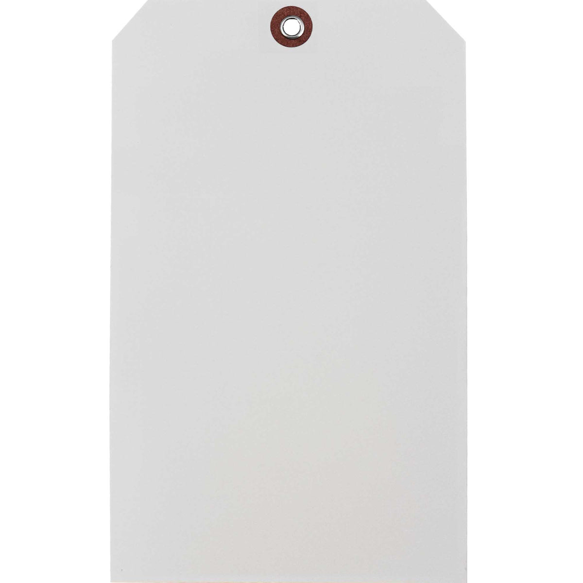 Brock ‘Used Automatic Transmission Limited Warranty & Installation Maintenance’ Parts Tag 7 1/4 Inch x 4 Inch White Heavy Card Stock With Reinforced Eyelet - 500 Tags Per Box ADS2736